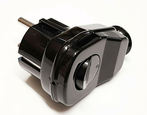Spina schuko con interruttore