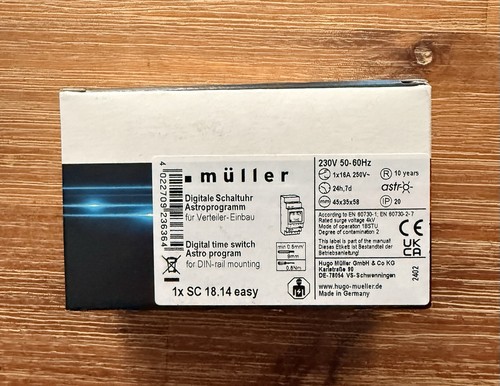 Müller timer digitale con