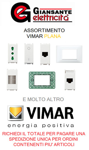 Vimar plana frutti - frutti, moduli