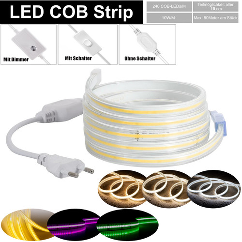 Striscia led cob - led, 230
