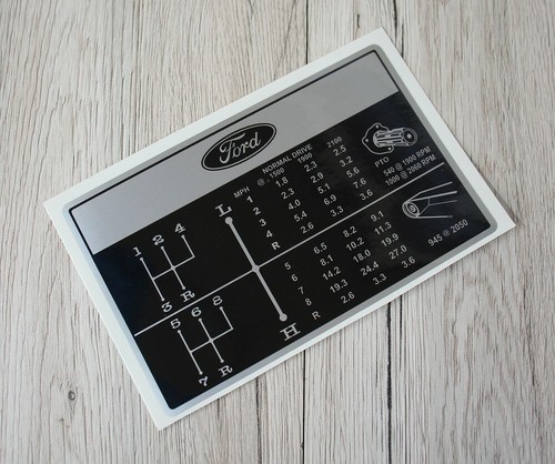 Adesivo schema cambio - , ford
