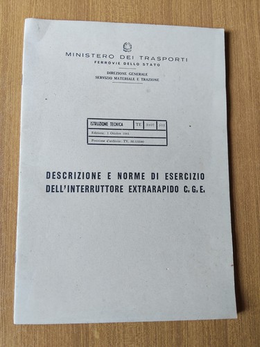 Descrizione norme esercizio - descrizione, di
