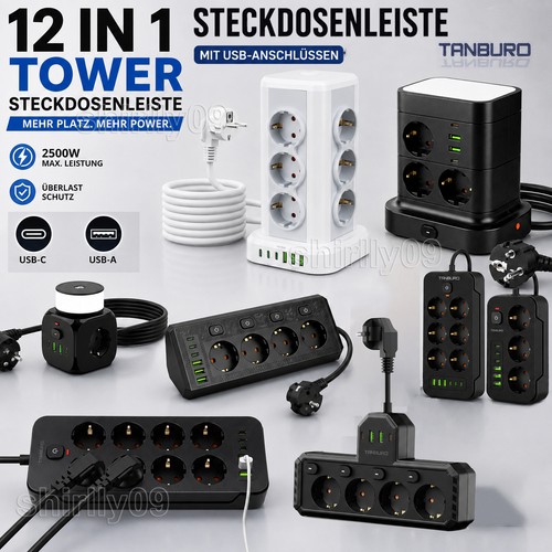 Multipresa con usb - multipresa,